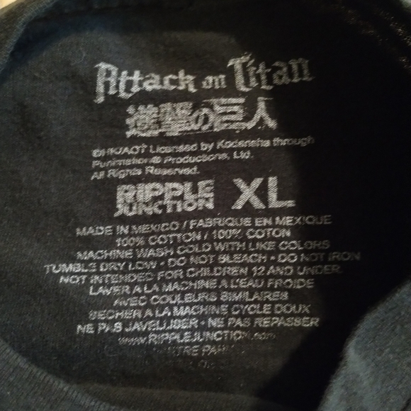 Bundle of 3 Anime T-shirts size XL & 2XL - Picture 3 of 7